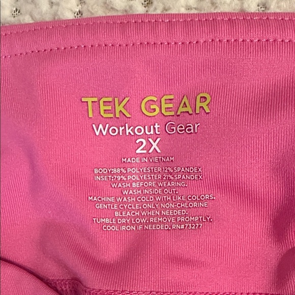 Tek Gear Vibrant Pink Activewear B4 - Picture 2 of 5